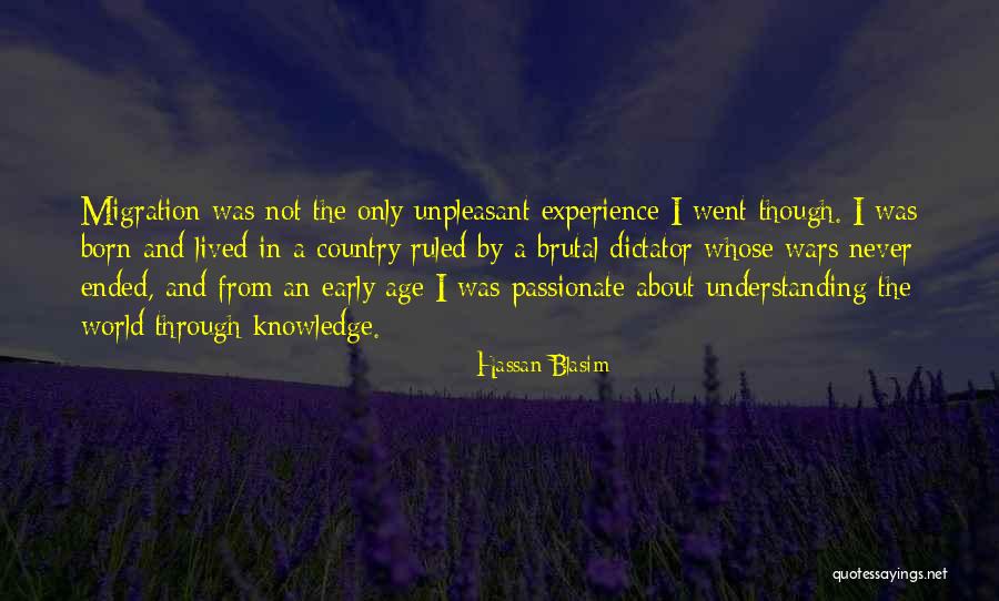Understanding Knowledge Quotes By Hassan Blasim