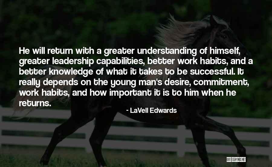 Understanding Knowledge Quotes By LaVell Edwards