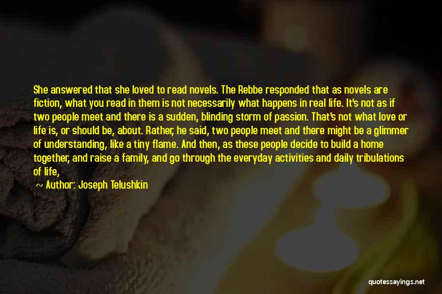 Understanding Life And Love Quotes By Joseph Telushkin