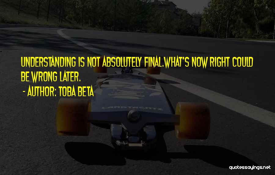 Understanding Others Point Of View Quotes By Toba Beta