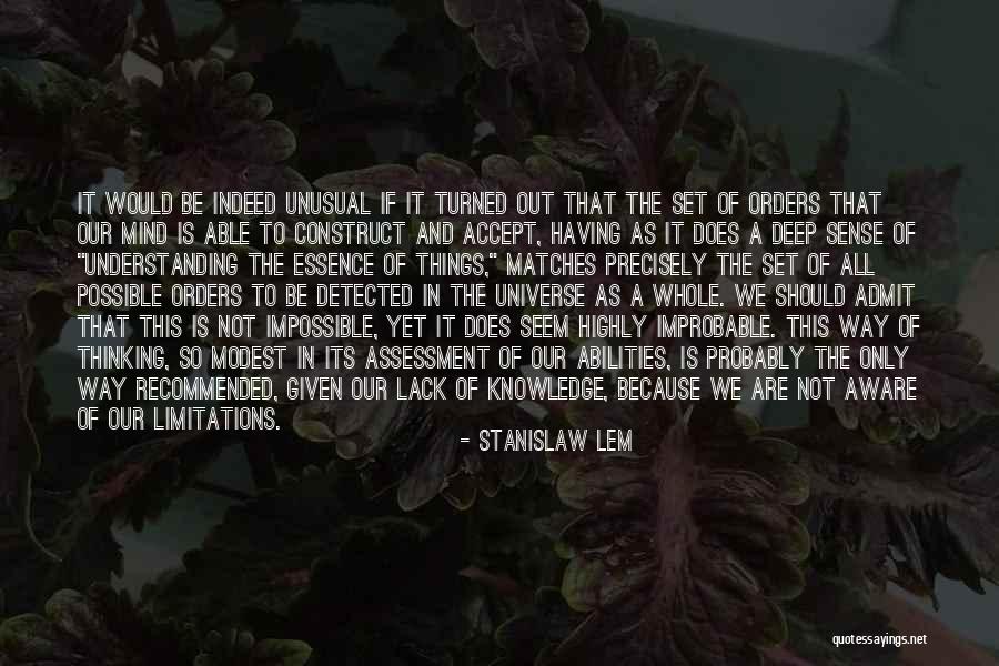 Understanding That Quotes By Stanislaw Lem Understanding That Quotes By Stanislaw Lem