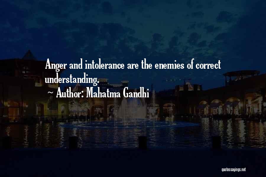 Understanding The Enemy Quotes By Mahatma Gandhi