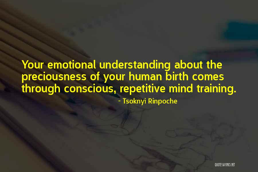 Understanding The Human Mind Quotes By Tsoknyi Rinpoche