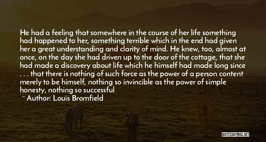 Understanding The Mind Quotes By Louis Bromfield