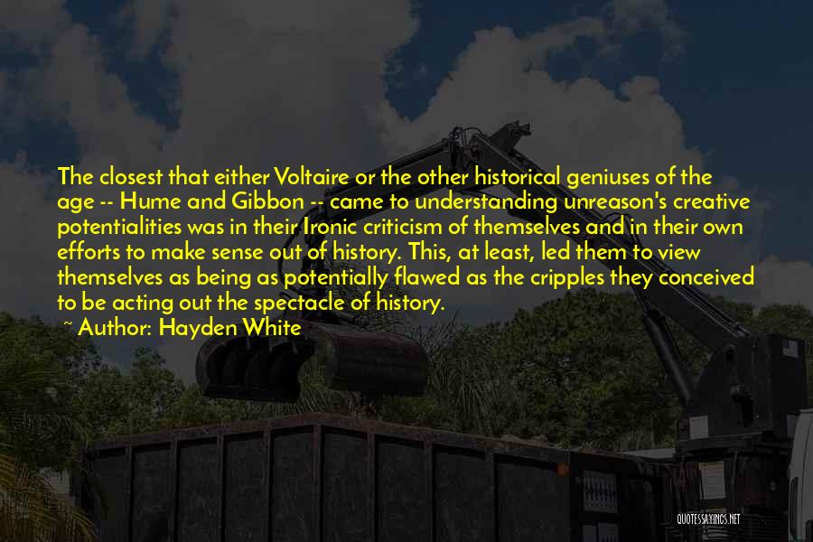 Understanding The Other Quotes By Hayden White