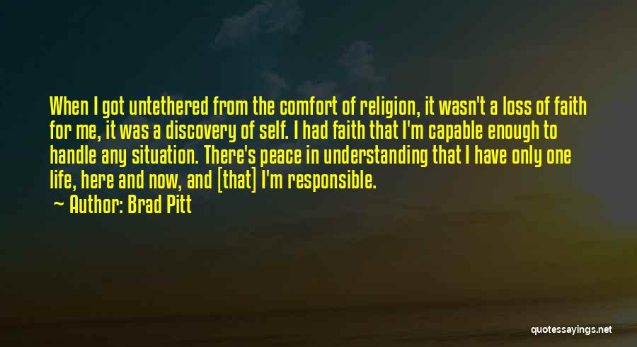 Understanding The Situation Quotes By Brad Pitt