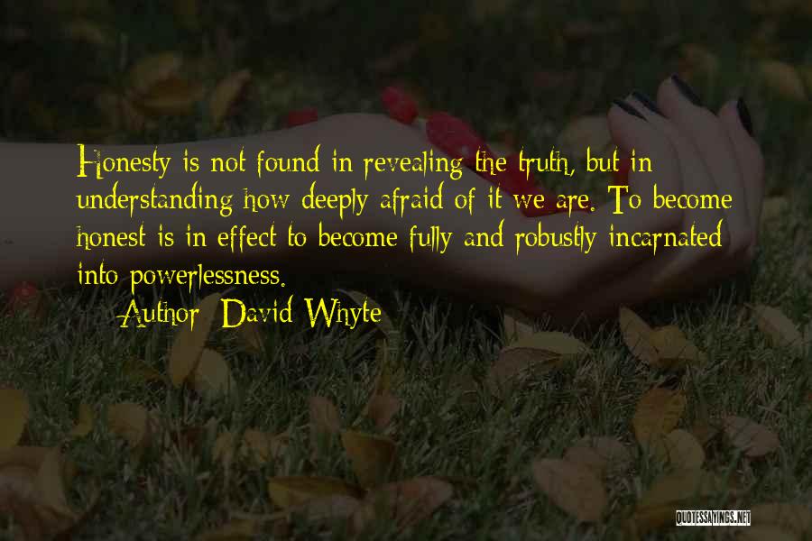 Understanding The Truth Quotes By David Whyte