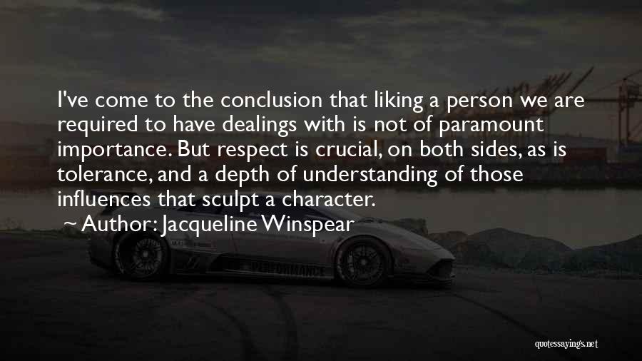 Understanding The Truth Quotes By Jacqueline Winspear