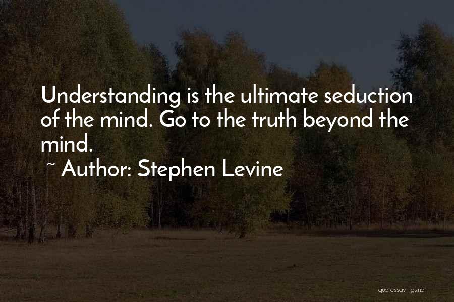 Understanding The Truth Quotes By Stephen Levine