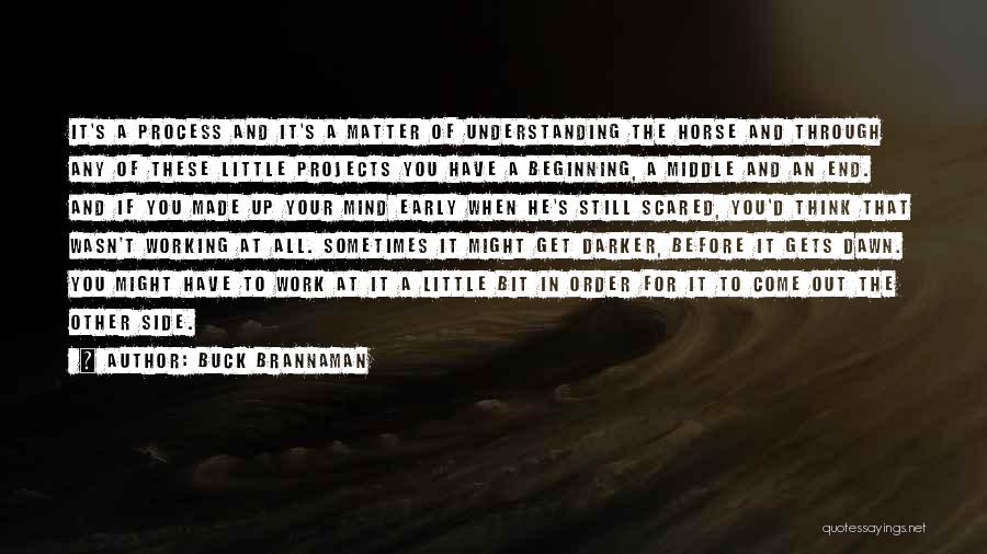 Understanding Your Mind Quotes By Buck Brannaman