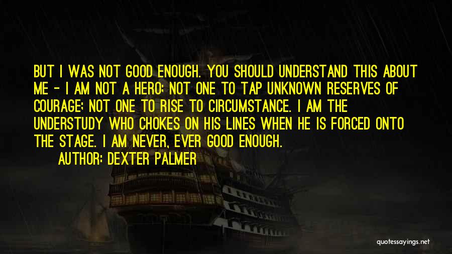 Understudy Quotes By Dexter Palmer