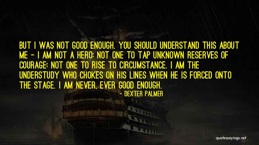 Understudy Quotes By Dexter Palmer