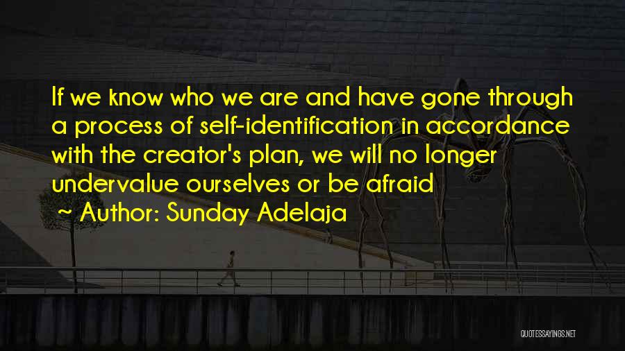 Undervalue Yourself Quotes By Sunday Adelaja