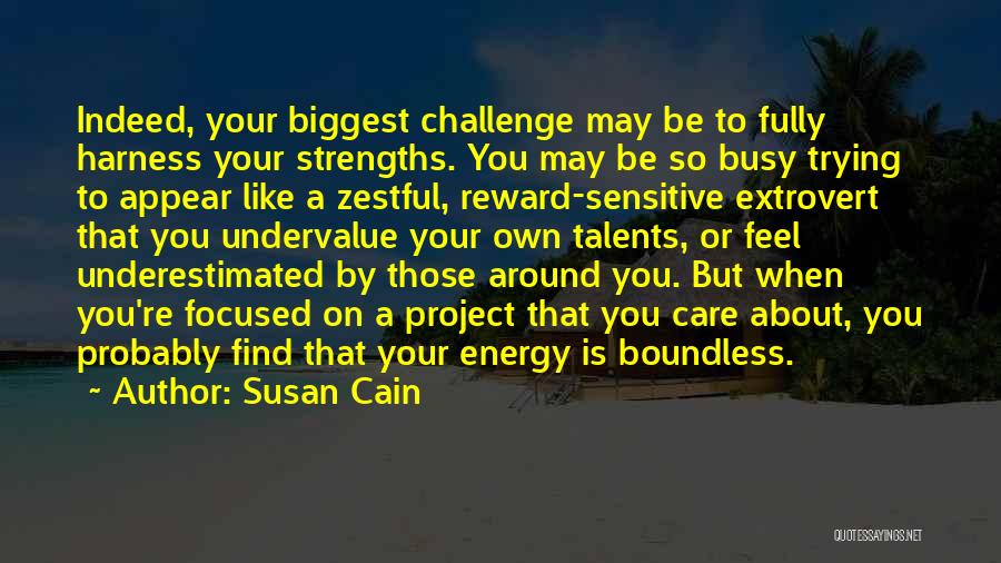Undervalue Yourself Quotes By Susan Cain