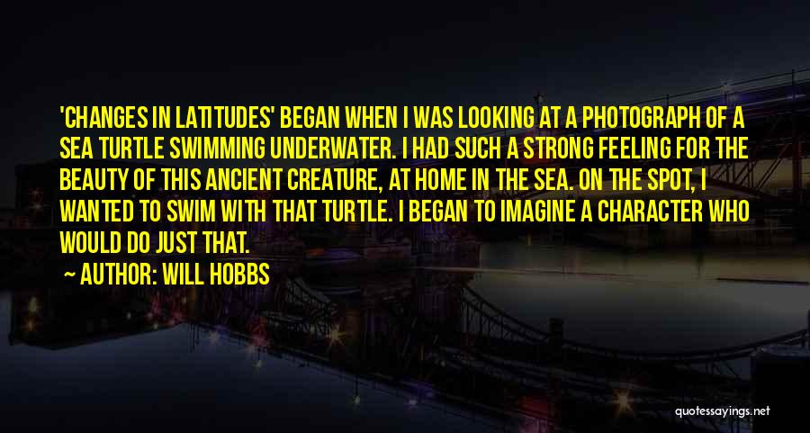 Underwater Beauty Quotes By Will Hobbs