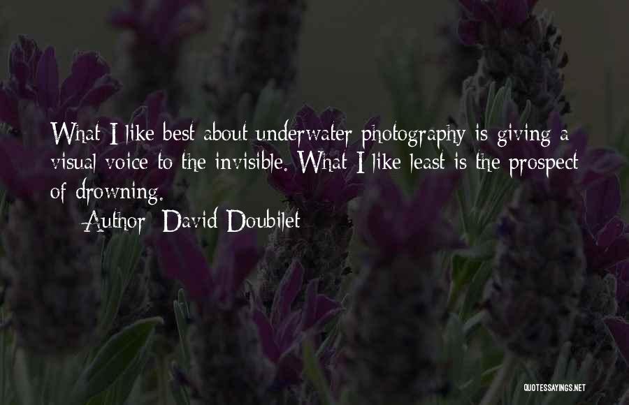 Underwater Photography Quotes By David Doubilet