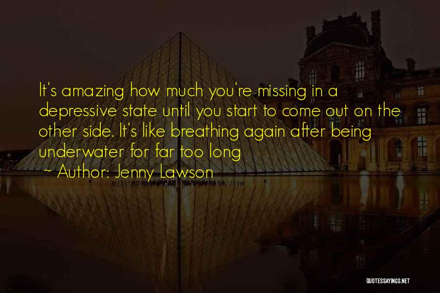 Underwater Quotes By Jenny Lawson