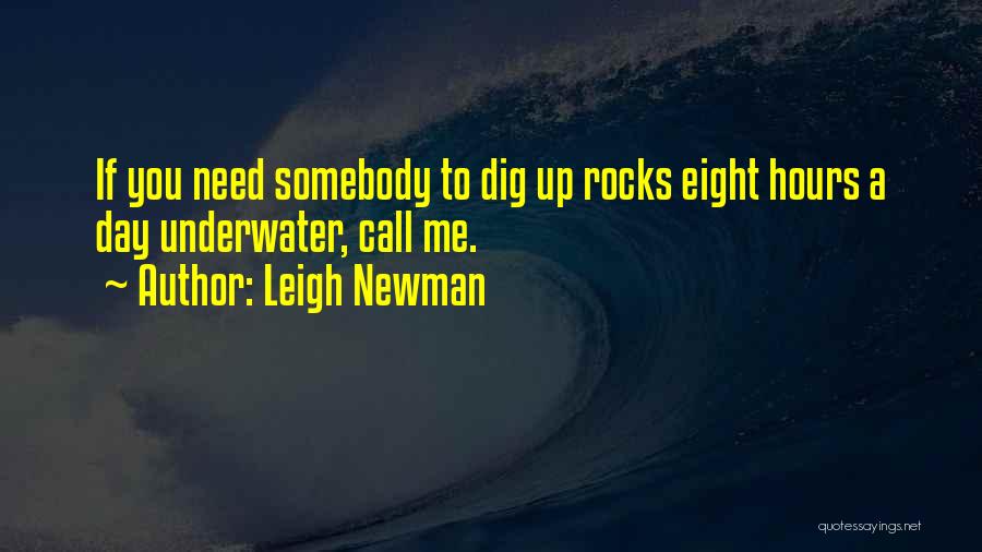 Underwater Quotes By Leigh Newman
