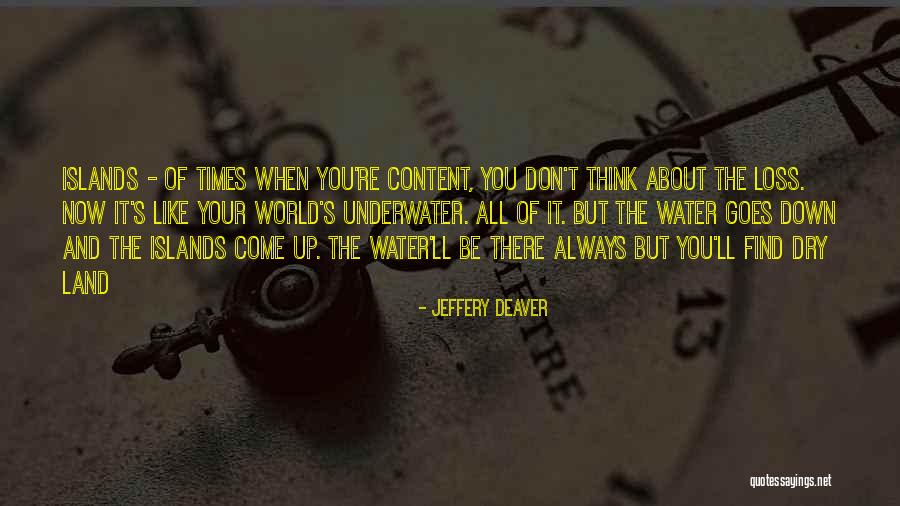 Underwater World Quotes By Jeffery Deaver Underwater World Quotes By Jeffery Deaver