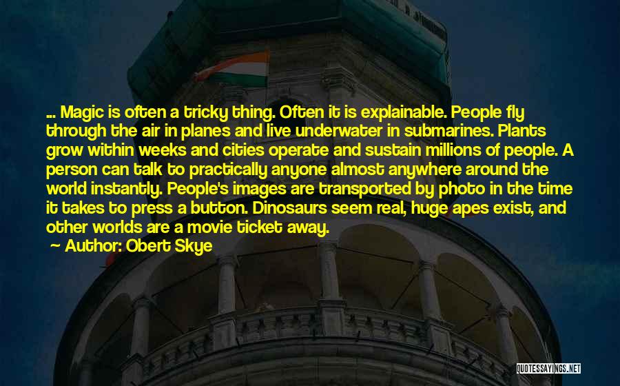 Underwater World Quotes By Obert Skye