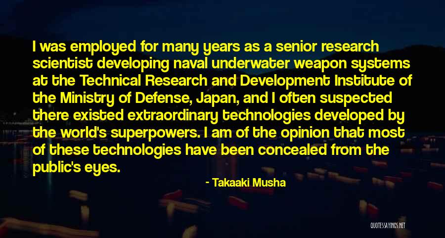 Underwater World Quotes By Takaaki Musha Underwater World Quotes By Takaaki Musha