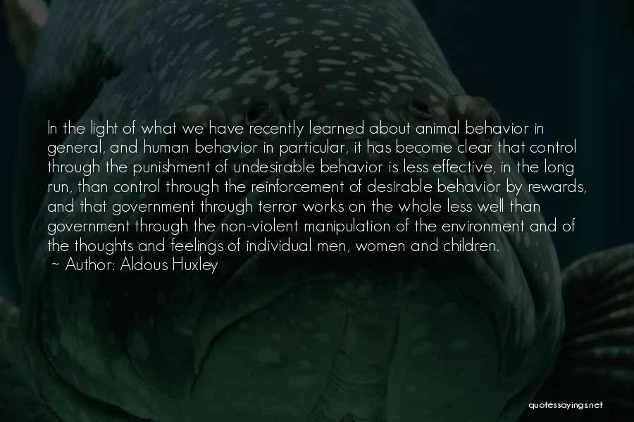 Undesirable Quotes By Aldous Huxley