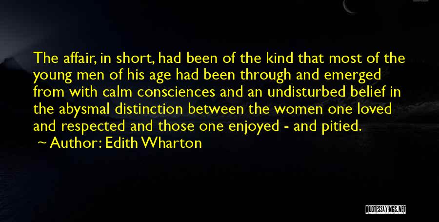 Undisturbed Quotes By Edith Wharton