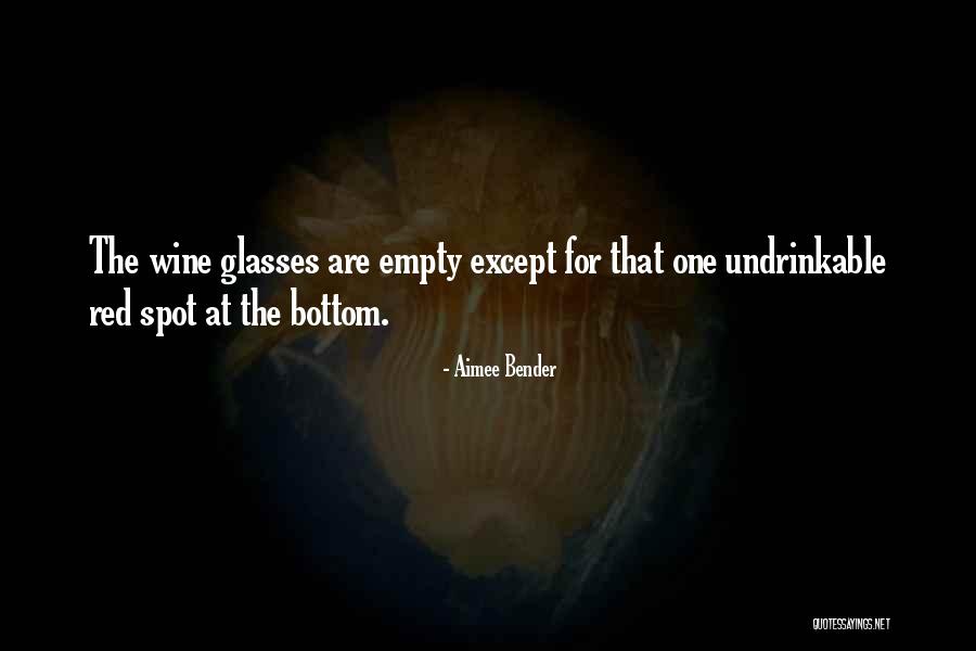 Undrinkable Quotes By Aimee Bender Undrinkable Quotes By Aimee Bender