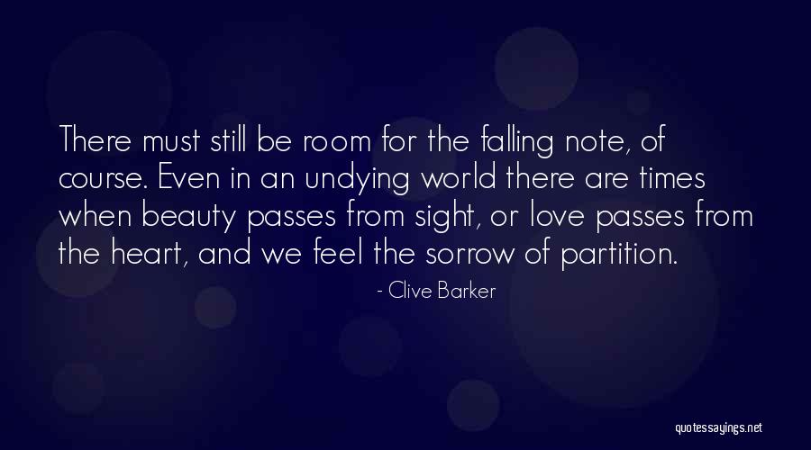 Undying Love Quotes By Clive Barker