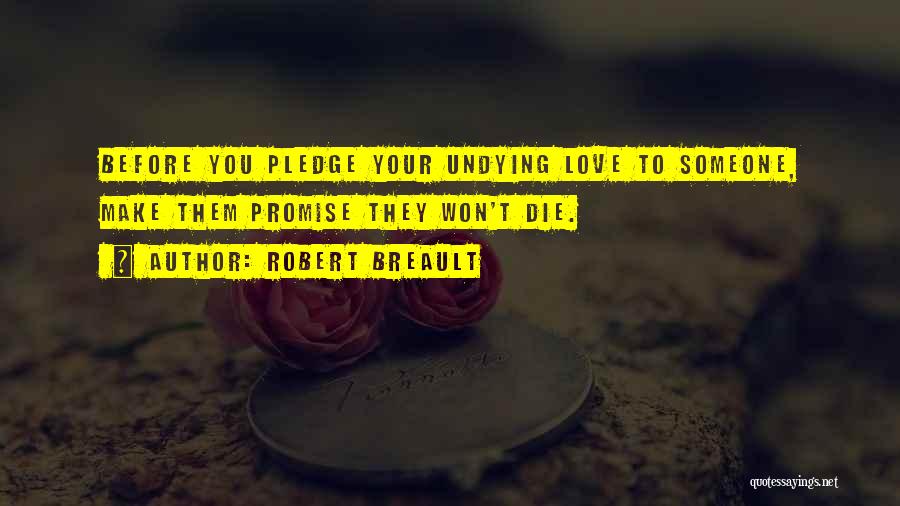 Undying Love Quotes By Robert Breault