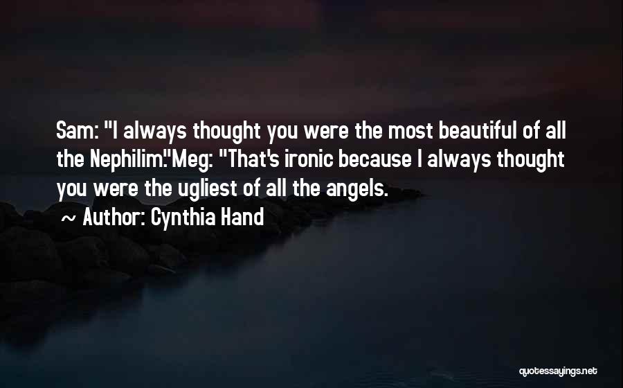 Unearthly Cynthia Hand Quotes By Cynthia Hand