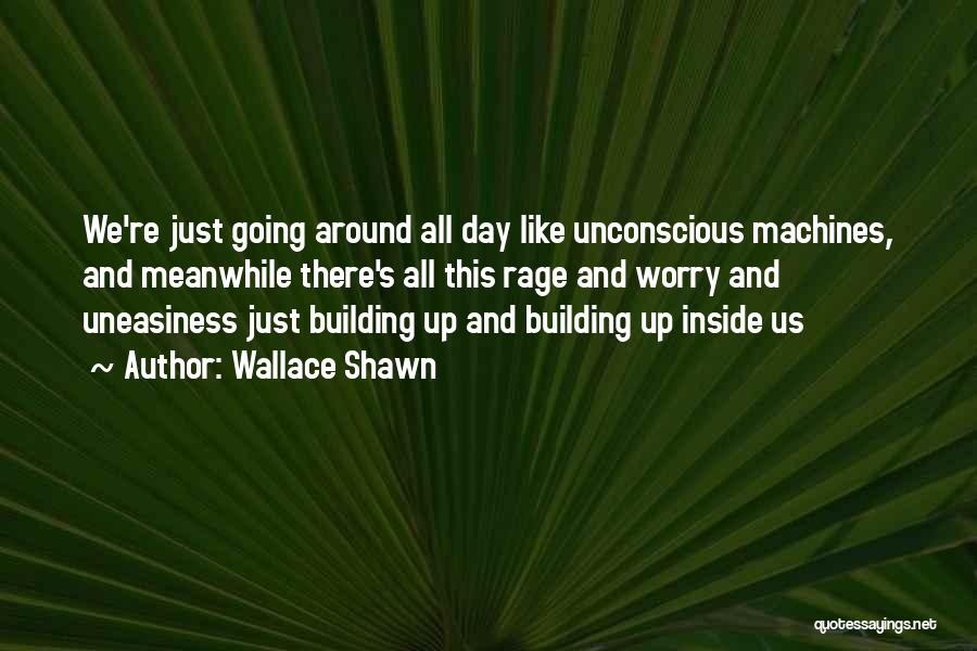 Uneasiness Quotes By Wallace Shawn