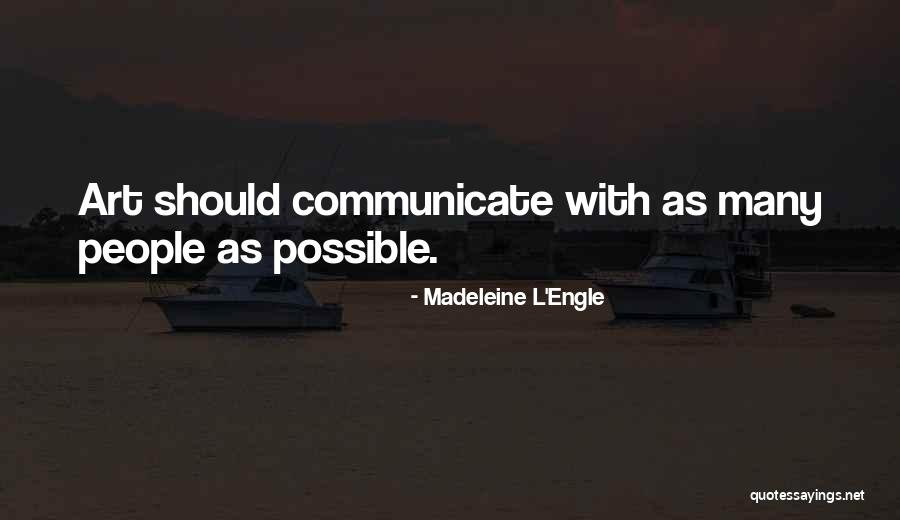 Unembitterd Quotes By Madeleine L'Engle Unembitterd Quotes By Madeleine L'Engle