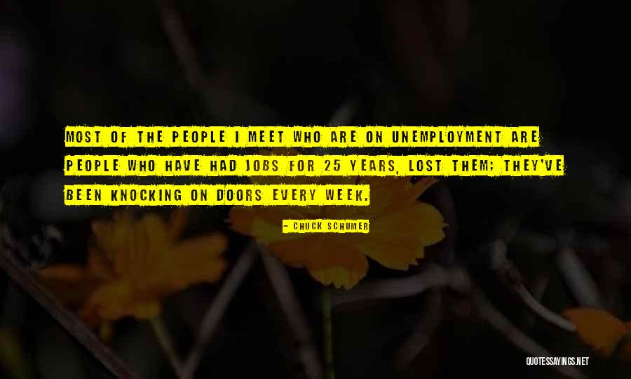 Unemployment Quotes By Chuck Schumer Unemployment Quotes By Chuck Schumer