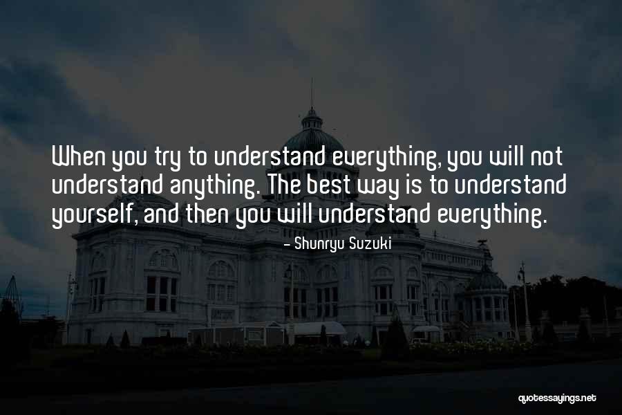 Unenforced Law Quotes By Shunryu Suzuki Unenforced Law Quotes By Shunryu Suzuki