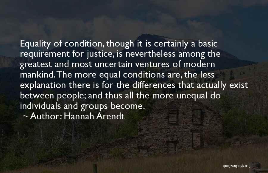 Unequal Justice Quotes By Hannah Arendt