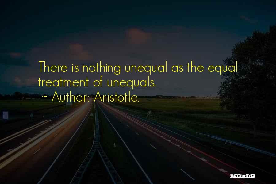 Unequal Quotes By Aristotle.