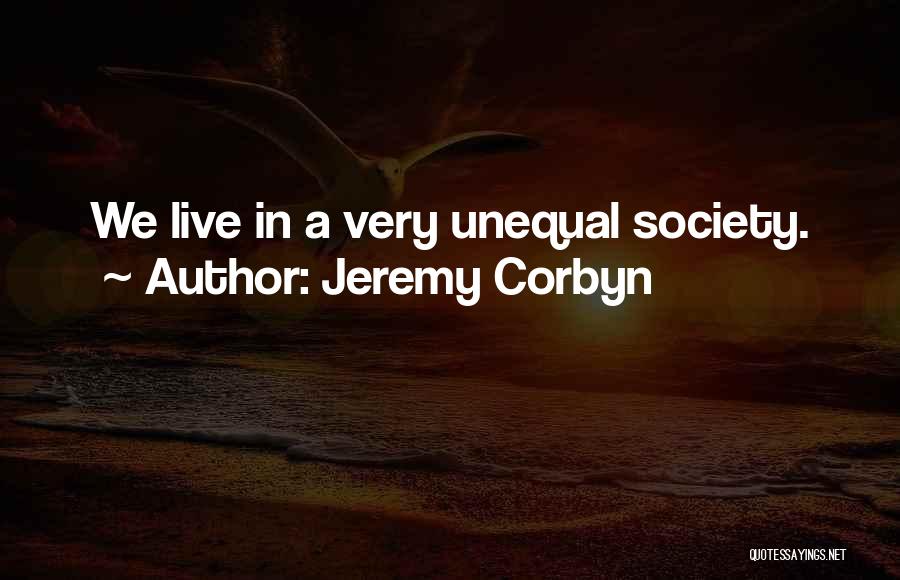 Unequal Quotes By Jeremy Corbyn