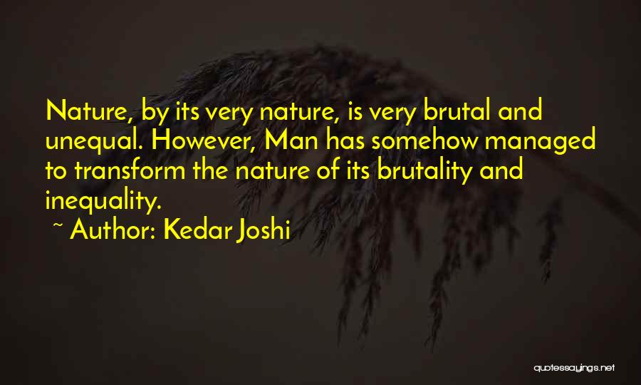 Unequal Quotes By Kedar Joshi