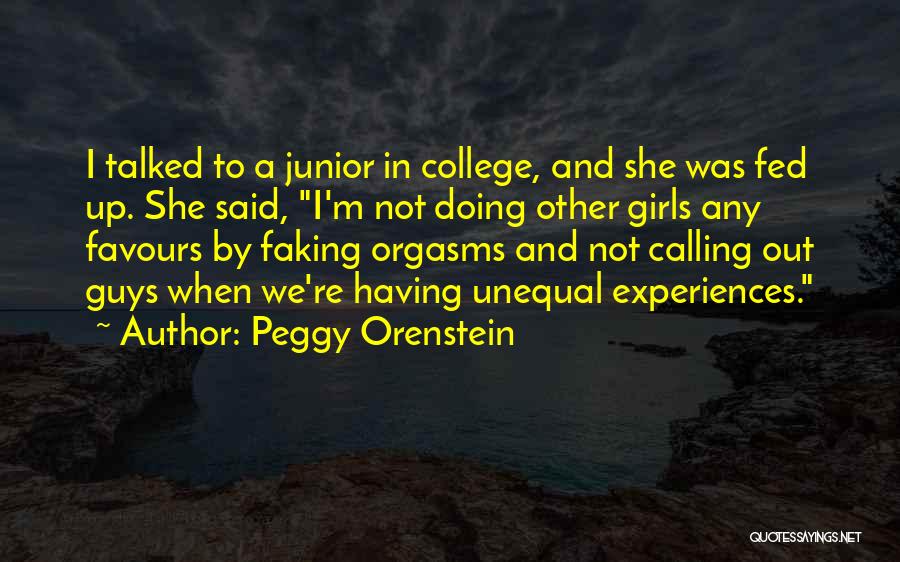 Unequal Quotes By Peggy Orenstein