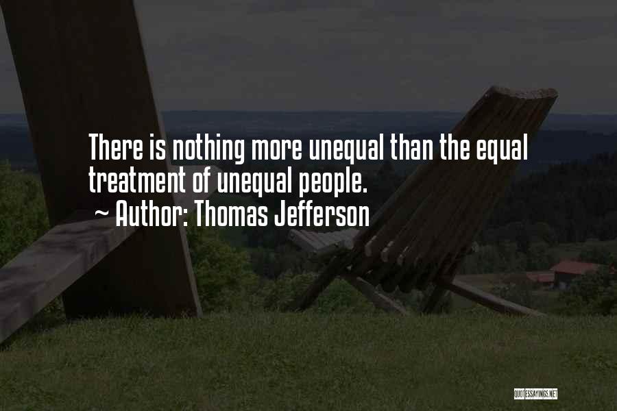 Unequal Quotes By Thomas Jefferson