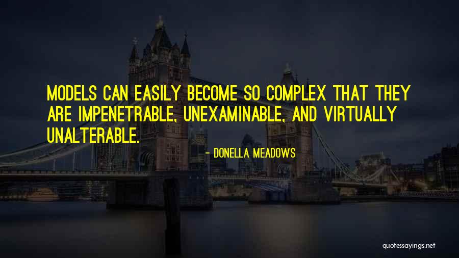 Unexaminable Quotes By Donella Meadows Unexaminable Quotes By Donella Meadows