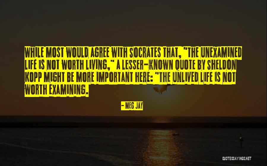 Unexamined Life Quotes By Meg Jay Unexamined Life Quotes By Meg Jay