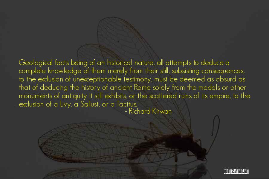 Unexceptionable Quotes By Richard Kirwan Unexceptionable Quotes By Richard Kirwan
