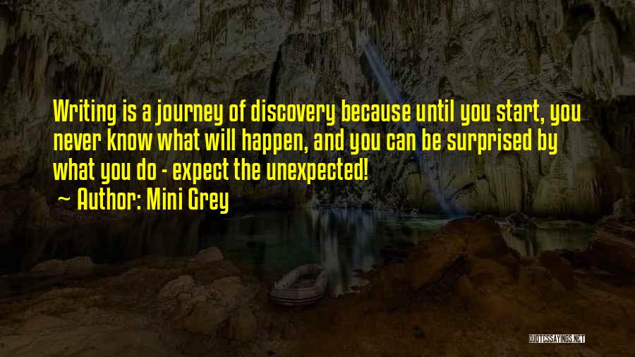 Unexpected Journey Quotes By Mini Grey