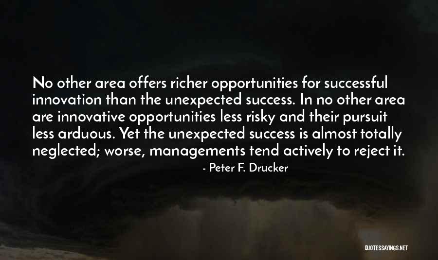 Unexpected Success Quotes By Peter F. Drucker Unexpected Success Quotes By Peter F. Drucker