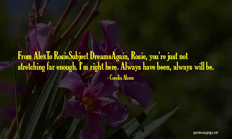 Unexpected Voyage Quotes By Cecelia Ahern Unexpected Voyage Quotes By Cecelia Ahern