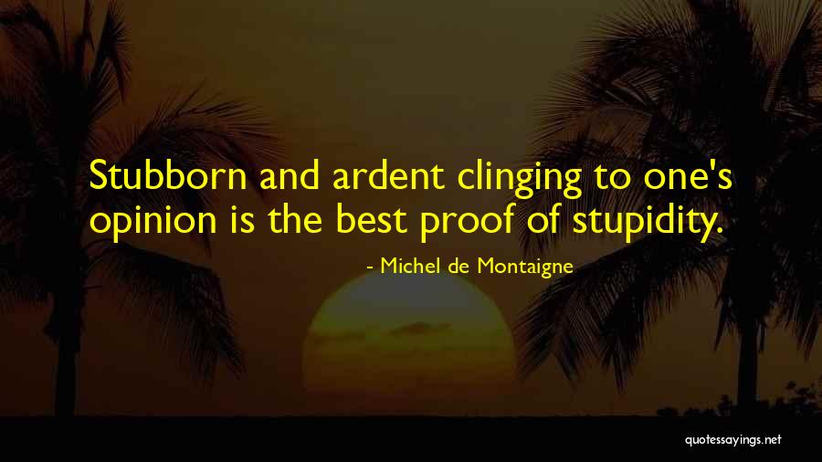 Unexplainable Deep Connection Quotes By Michel De Montaigne