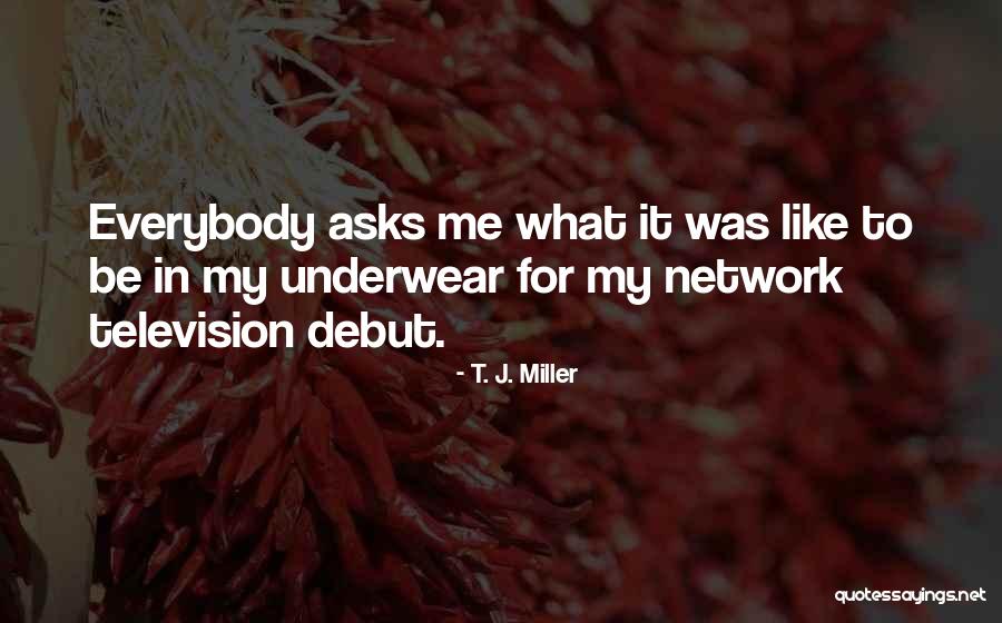 Unexplainable Deep Connection Quotes By T. J. Miller