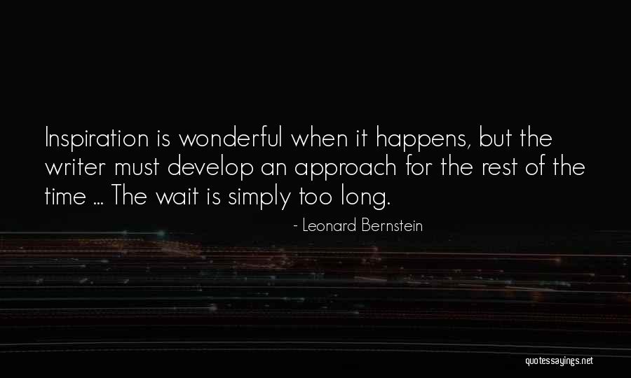Unexplicable Quotes By Leonard Bernstein Unexplicable Quotes By Leonard Bernstein